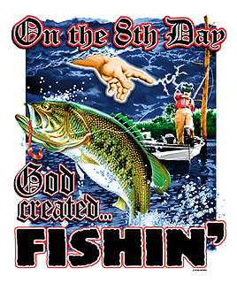 Pure Sport Fishing T-Shirt: 8th Day Fishing
