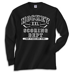 Pure Sport Long Sleeve Hockey T-Shirt: Hockey Athletic