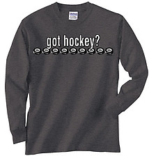 Long Sleeve Hockey T-Shirt: Got Hockey