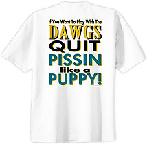 Baseball T-Shirt: Play with the Dawgs