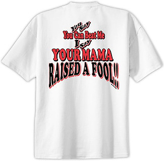 Pure Sport Baseball T-Shirt: Mama Raised a Fool