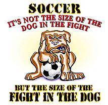 Soccer T-Shirt: Fight In The Dog