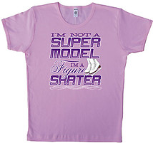 Figure Skating T-Shirt: Super Model