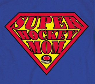Pure Sport Hockey T-Shirt: Super Hockey Mom