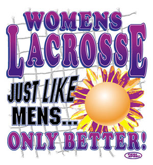 Pure Sport Lacrosse T-Shirt: Womens Lacrosse
