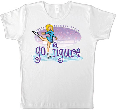 Pure Sport Figure Skating T-Shirt: Go Figure