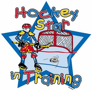 Hockey T-Shirt: Hockey Star (Infant/Toddler)