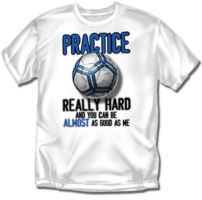 Kids Soccer Clothes on Soccer Short Sleeve Soccer T Shirts Youth Soccer T Shirt Practice Hard