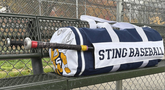 Canvas Custom Baseball/Softball Team Dugout Bag (13"x27") - JL200B