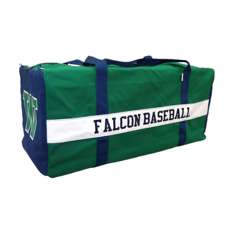 Canvas Custom Baseball/Softball Large Catcher Bag (16